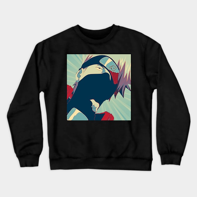 kakashi Crewneck Sweatshirt by DinoZard